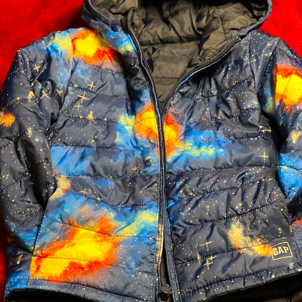 Baby Gap Toddler Size 3T Reversible Puffer Jacket